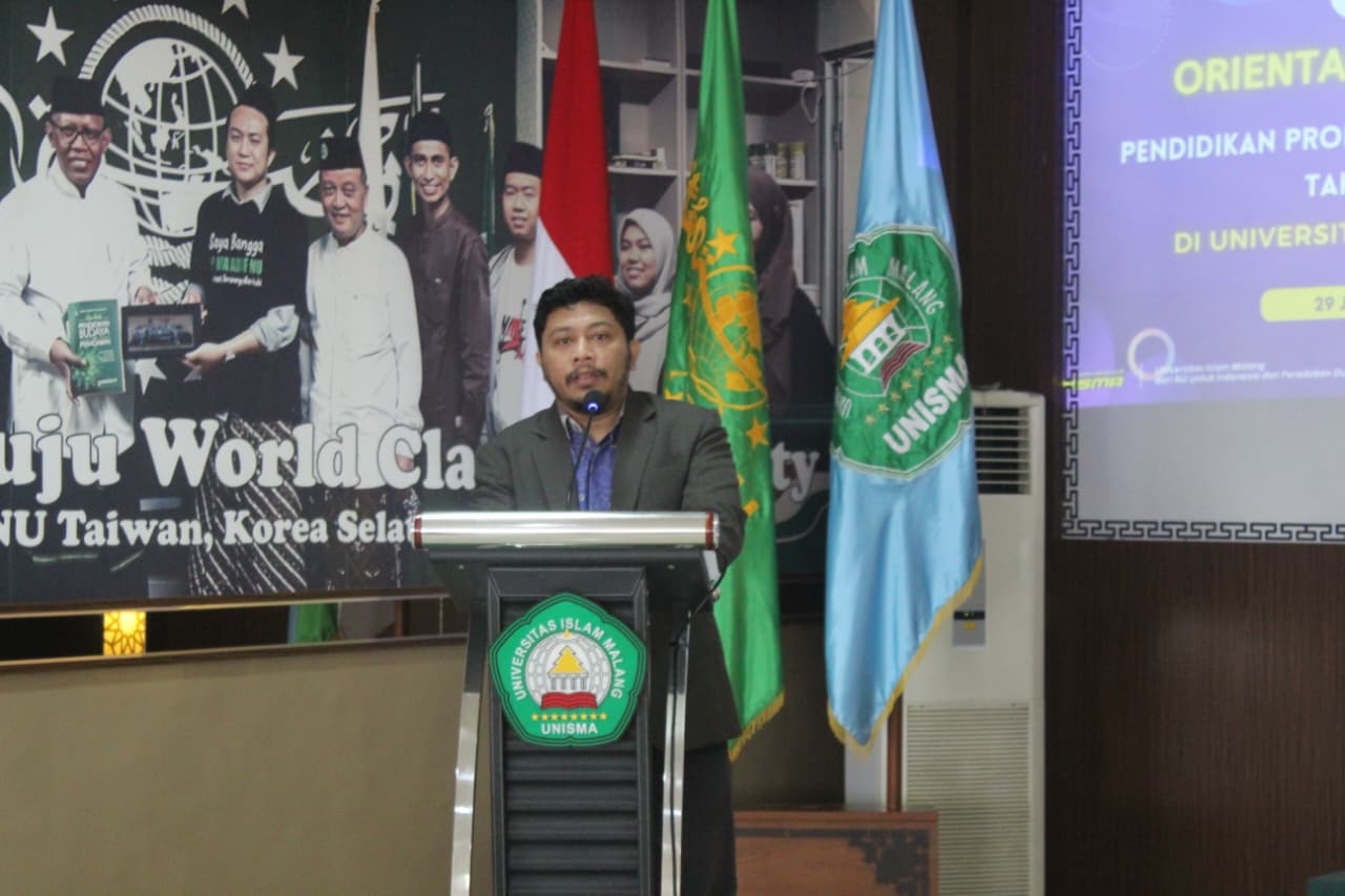 Ketua Program Studi PPG FKIP Unisma Ganjar Setyo Widodo MPd