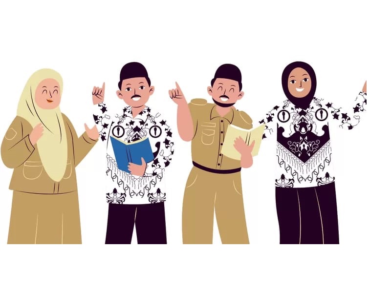 Ilustrasi guru