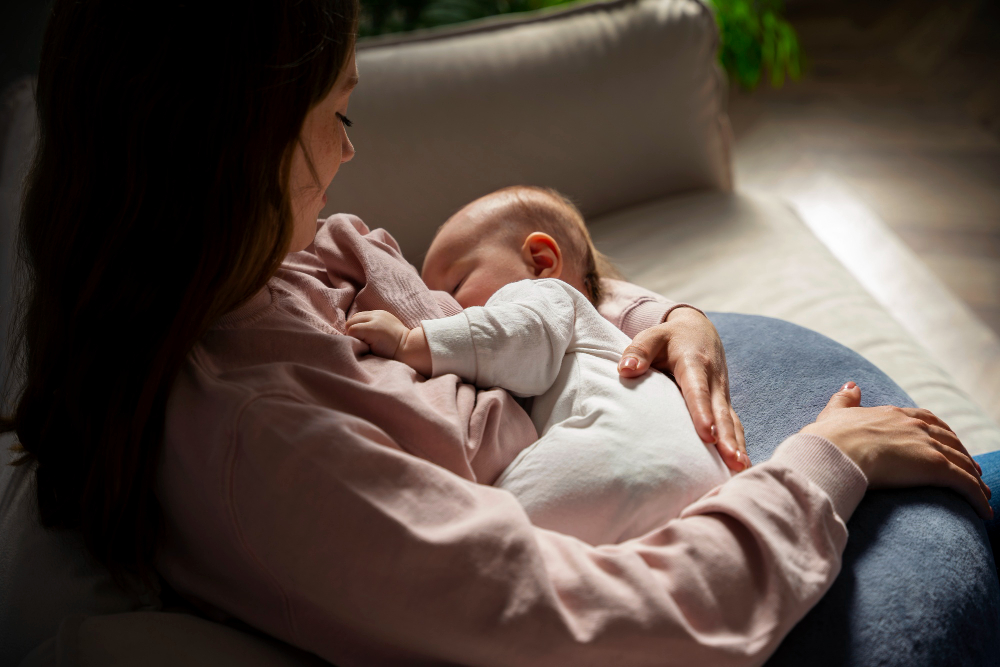 ASI: menjadi sumber nutrisi paling penting untuk tumbuh kembang bayi. (Freepik)