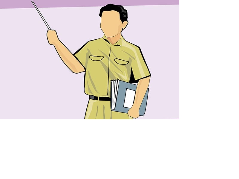 Ilustrasi guru