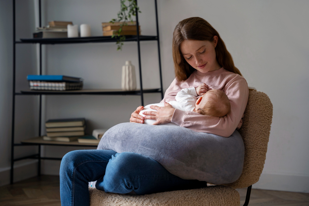 ASI EKSKLUSIF: tidak hanya bermanfaat bagi bagi bayi, tapi bagi ibu juga. (Freepik)