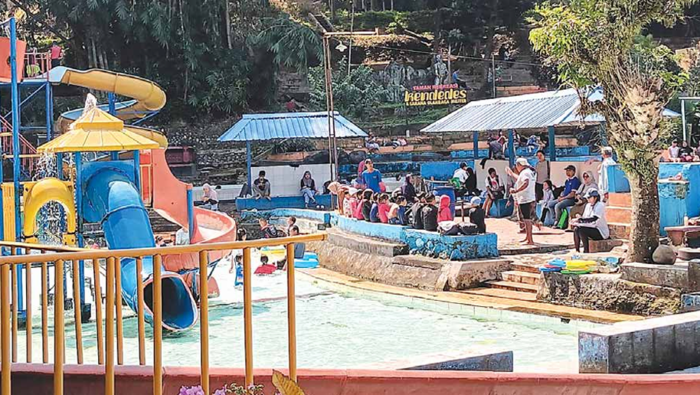 TUNGGU INFRASTRUKTUR: Pemandian Ken Dedes di Desa Candirenggo, Kecamatan Singosari jadi salah satu daya tarik wisata buatan yang dimiliki Kabupaten Malang. Indah Mei Yunita / Radar Kanjuruhan