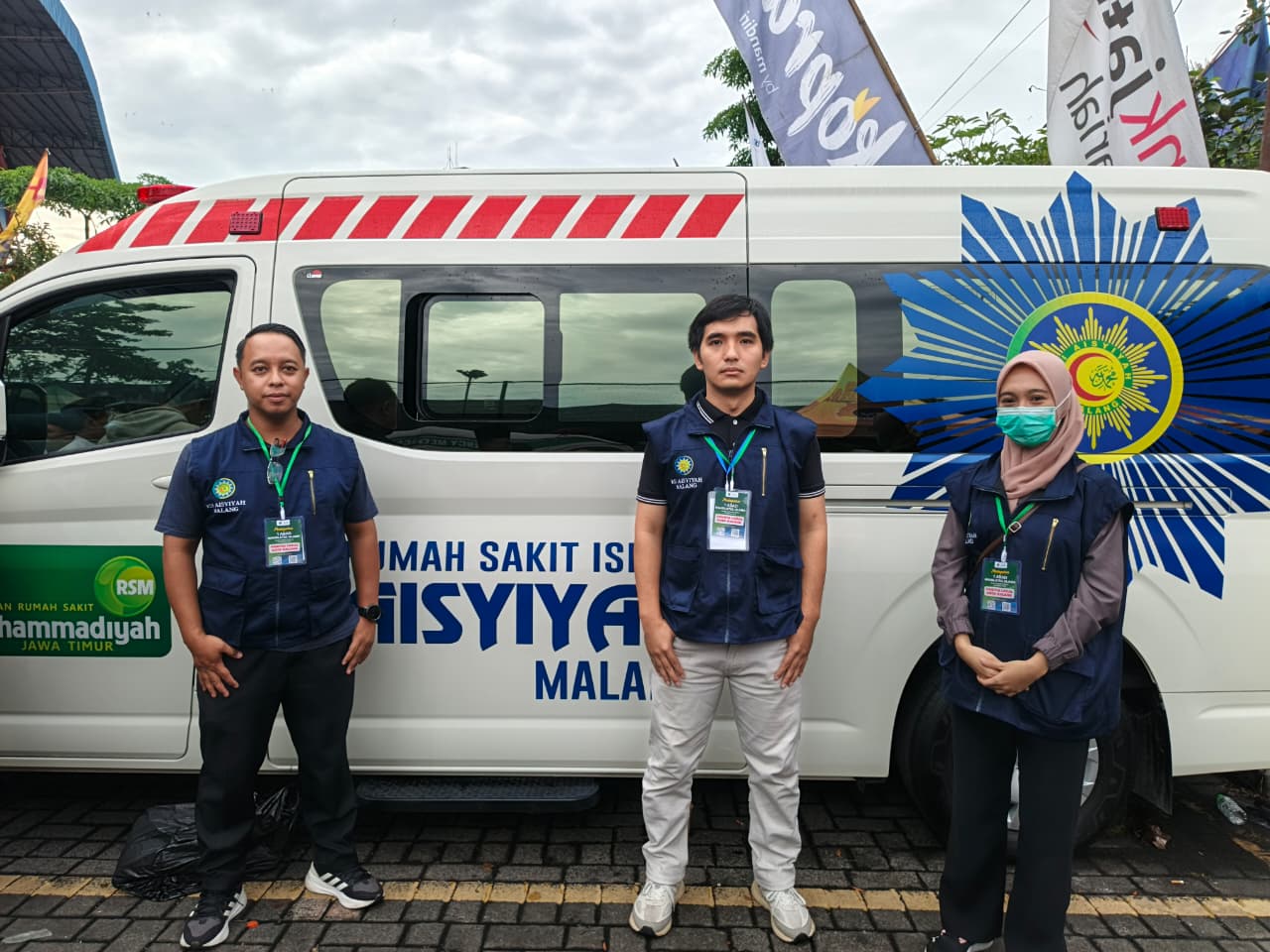 Tim RSI Aisyiyah Malang standby di Harlah 1 Abad NU.