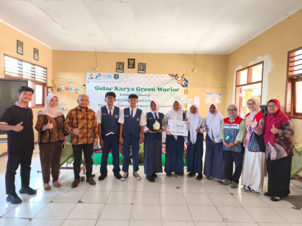 PEDULI: Pertamina Patra Niaga melalui Fuel Terminal (FT) Tuban meluncurkan Program Sekolah Energi Berdikari di SMP Negeri 2 Jenu, Kabupaten Tuban