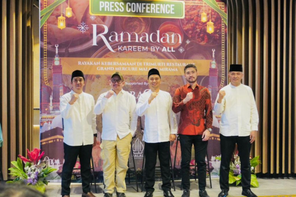 KOLABORASI: Grand Mercure Malang Mirama bekerja sama dengan EsraGO Tour & Travel memberikan kesempatan bagi para tamu untuk memenangkan hadiah utama berupa ibadah umrah gratis.