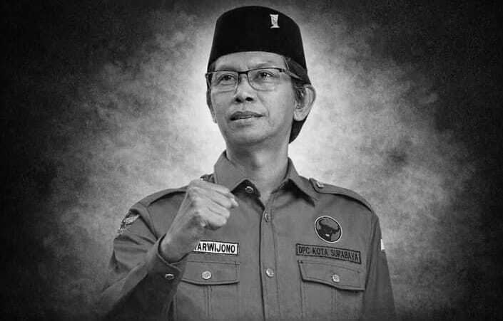 Potret almarhum Adi Sutarwijono. Sumber: Instagram/pdiperjuanganjatim.