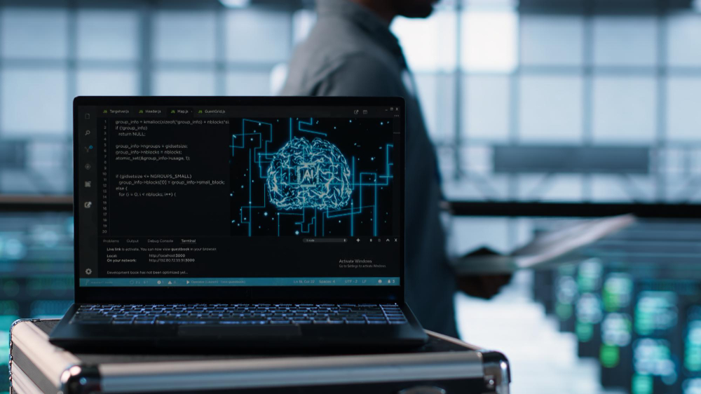 Artificial Intelligence (AI) telah menjadi tren dan berkembang sangat pesat. (freepik)