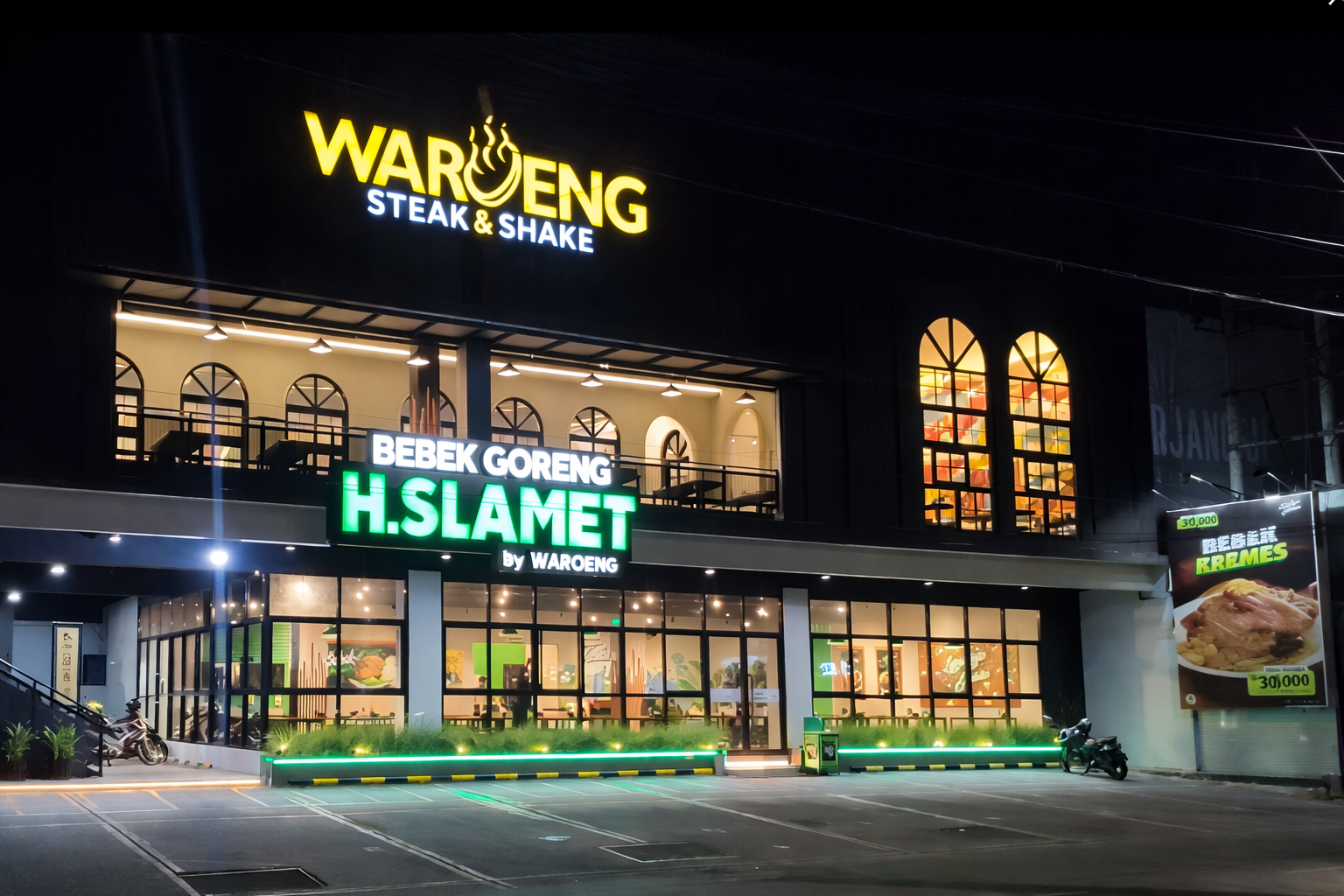 CABANG BARU: Kabar Gembira Bebek Goreng H. Slamet kini resmi membuka cabang baru di Jl. Ciliwung, memberikan akses lebih mudah bagi warga Kota Malang untuk menikmati kelezatan olahan bebek legendaris.