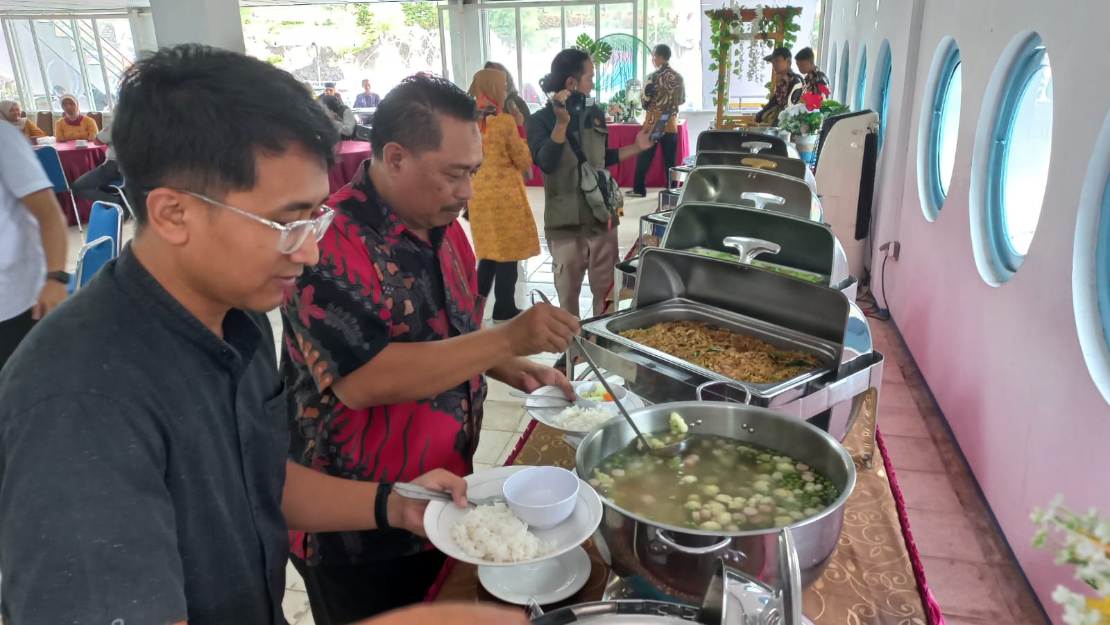 MENU BUKBER: Taman Rekreasi Sengkaling me-launching menu untuk buka bersama untuk bulan Ramadan, Jumat (13/2)