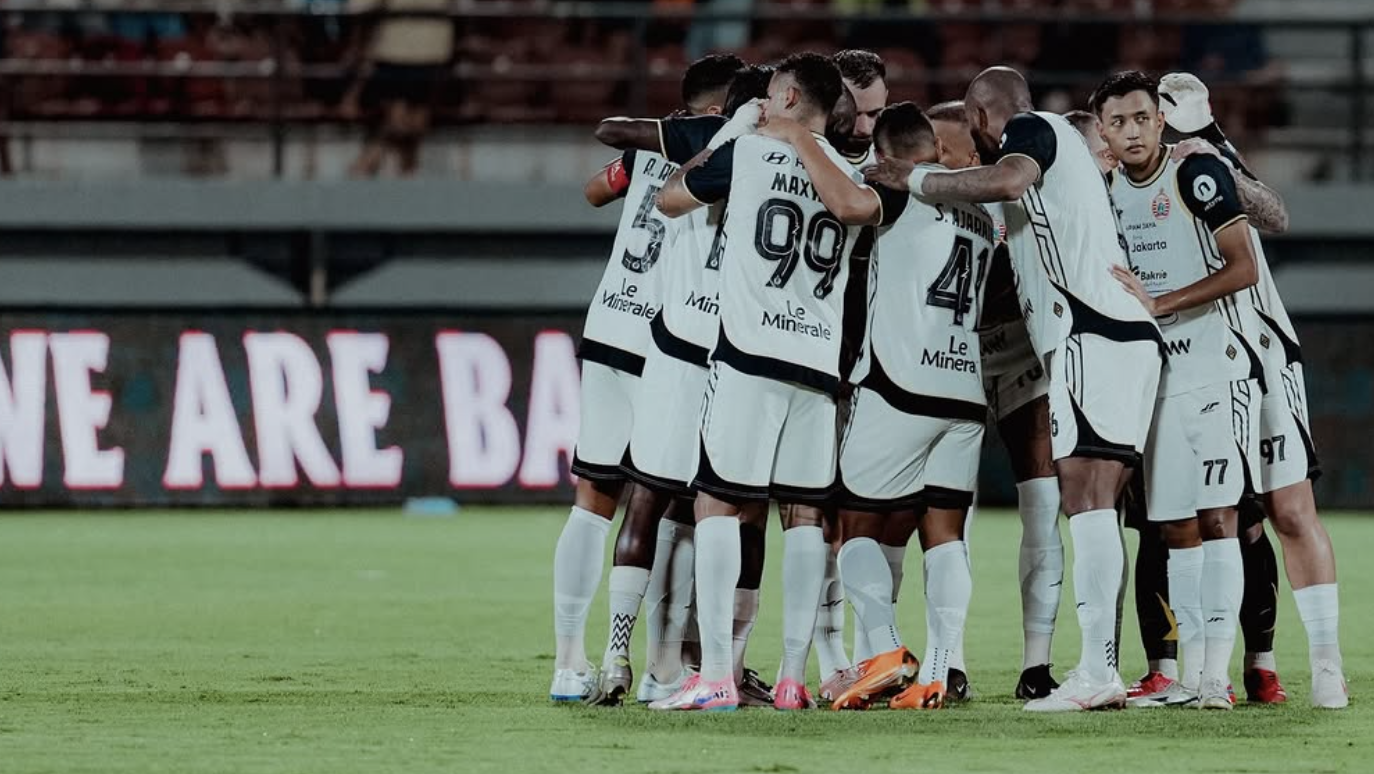 TIGA POIN DARI GIANYAR: Kemenangan atas Bali United membawa anak Macan Kemayoran menuju persaingan perebutan gelar juara di papan atas klasemen. (Instagram @persija)