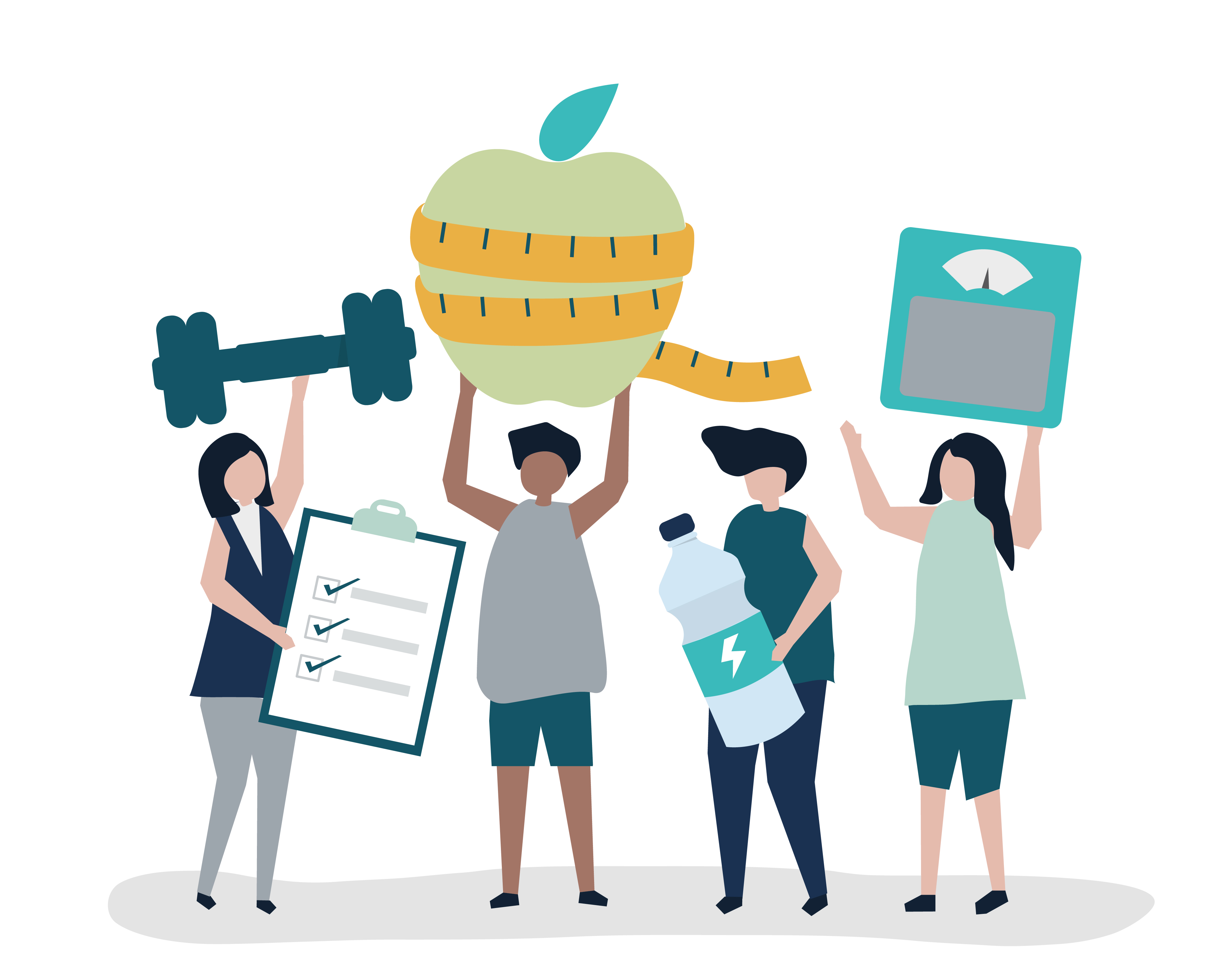 Diet harus diikuti dengan pola hidup sehat. (Freepik)