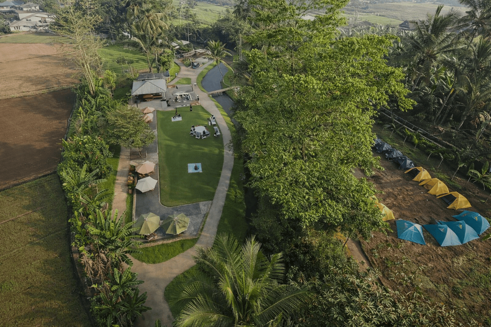 SUASANA TENANG: Pinne Bike Park di Kabupaten Malang hadir sebagai destinasi wisata ramah keluarga yang populer dan wajib dikunjungi. (Instagram: @pininebikepark)