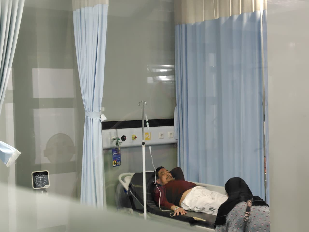 Kondisi korban laka truk rem blong yang dirawat di RS Bhayangkara, Kota Batu. (Rori Dinanda Bestari/Radar Malang)