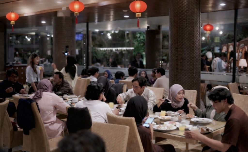 HANGAT: Suasana KURMA, Kuliner Ramadan Nuansa Oriental di Ijen Suites Malang.
