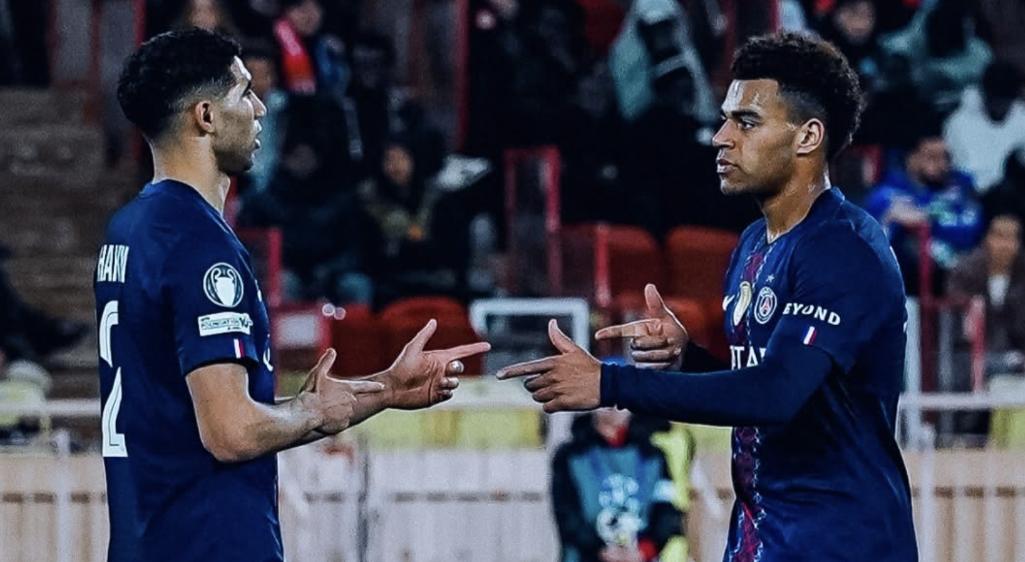 MVP: Penampilan Hakimi dan Desire yang impresif membawa Les Parisiens keluar dari tekanan setelah sempat tertinggal dua gol. (Instagram @psg)