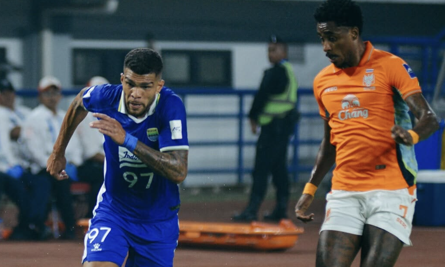 NICE TRY: Langkah Persib harus terhenti karena kalahnya poin agregat dengan Ratchaburi. (Instagram @persib)