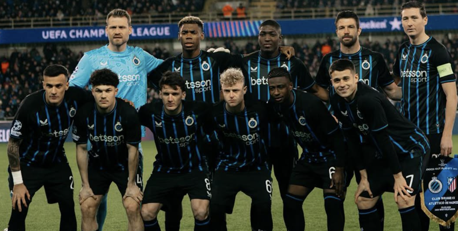 SEMPAT TERTINGGAL: Club Brugge berhasil memaksa tim raksasa Spanyol hasilkan skor imbang dalam laga dini hari tadi. (Instagram @clubbrugge)