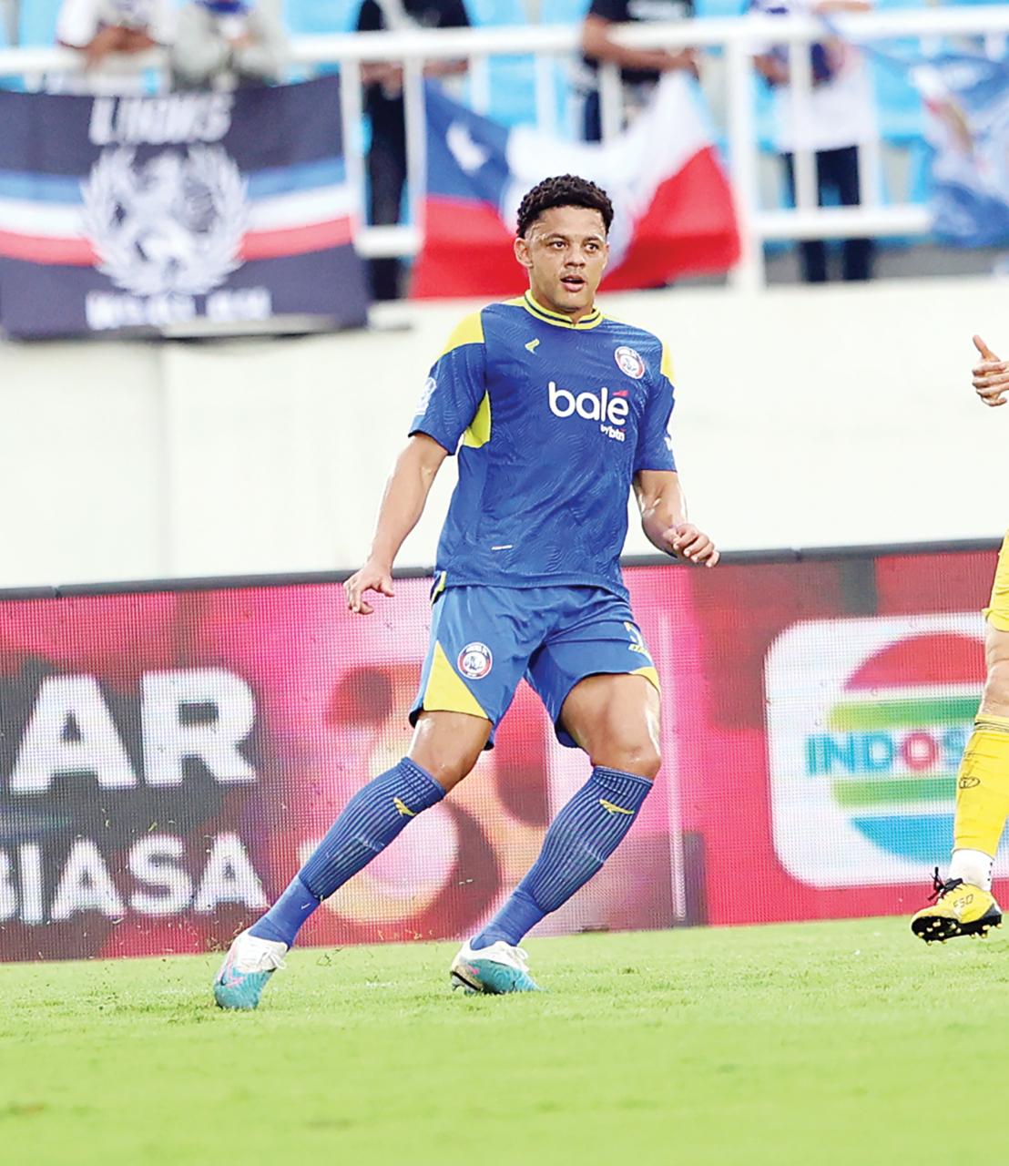 TANGGUH: Walisson Maia tampil solid selama berkostum Singo Edan di dua laga BRI Super League