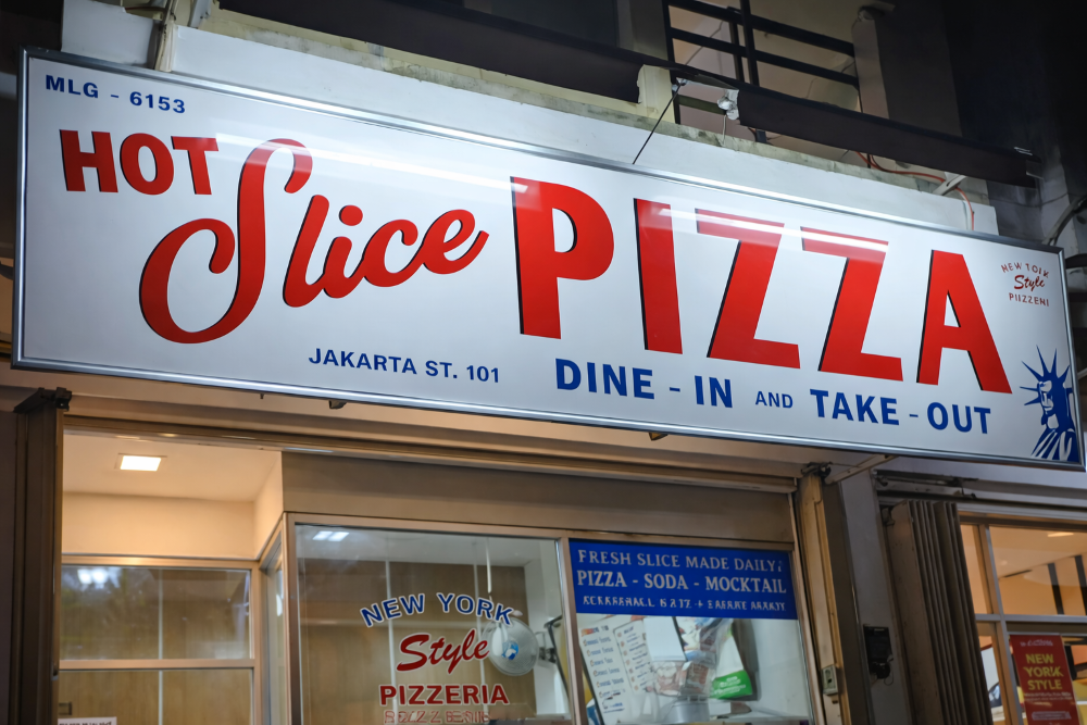 UNIK: Hot Slice Pizza di Malang tawarkan sensasi makan pizza seperti di New York City. (Tangkapan Layar Google Maps)