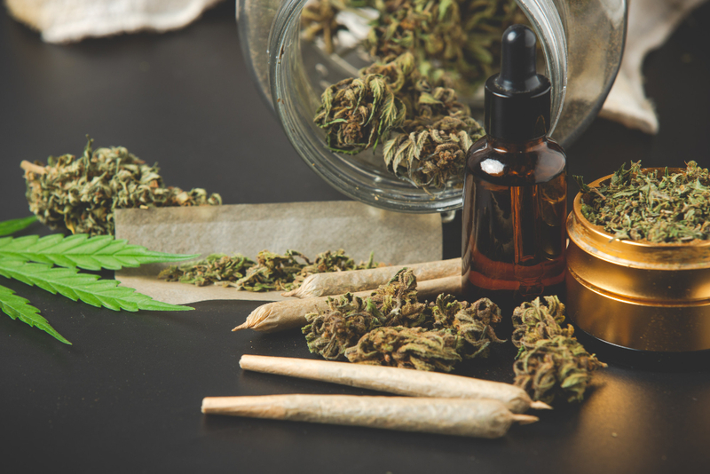 Ilustrasi ganja. (Freepik).