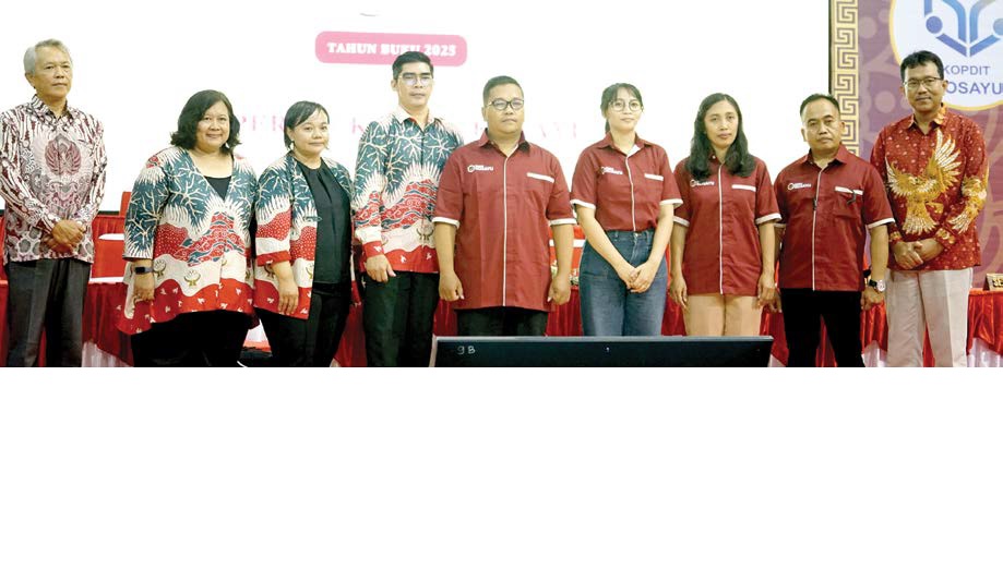 SIAP BERKOLABORASI: Pengurus Kopdit Kosayu periode 2026- 2030 bakal bekerja sama menjalankan programprogram strategis.
