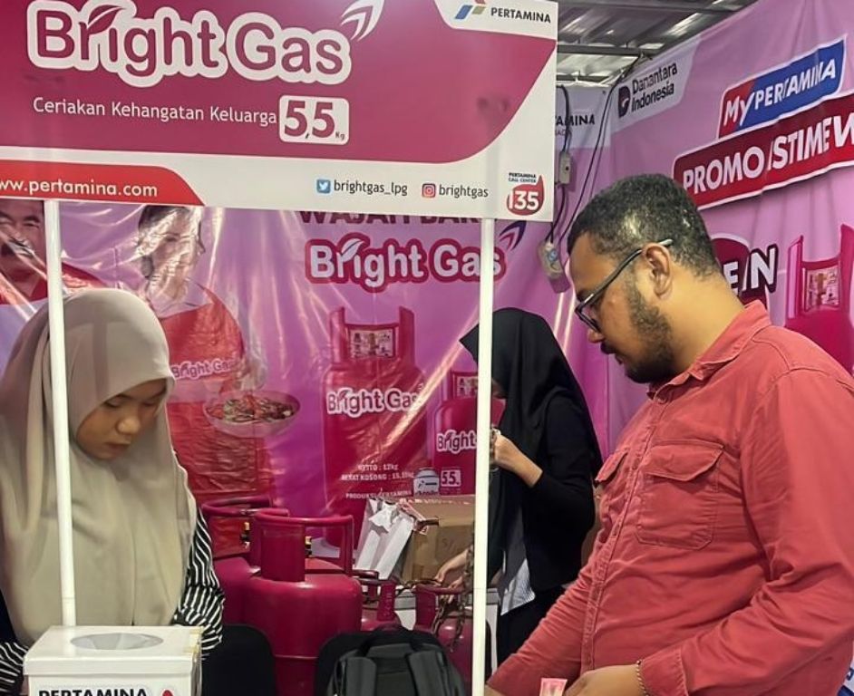PROMO: Masyarakat dapat menikmati potongan harga isi ulang (refill) Bright Gas melalui transaksi digital MyPertamina.