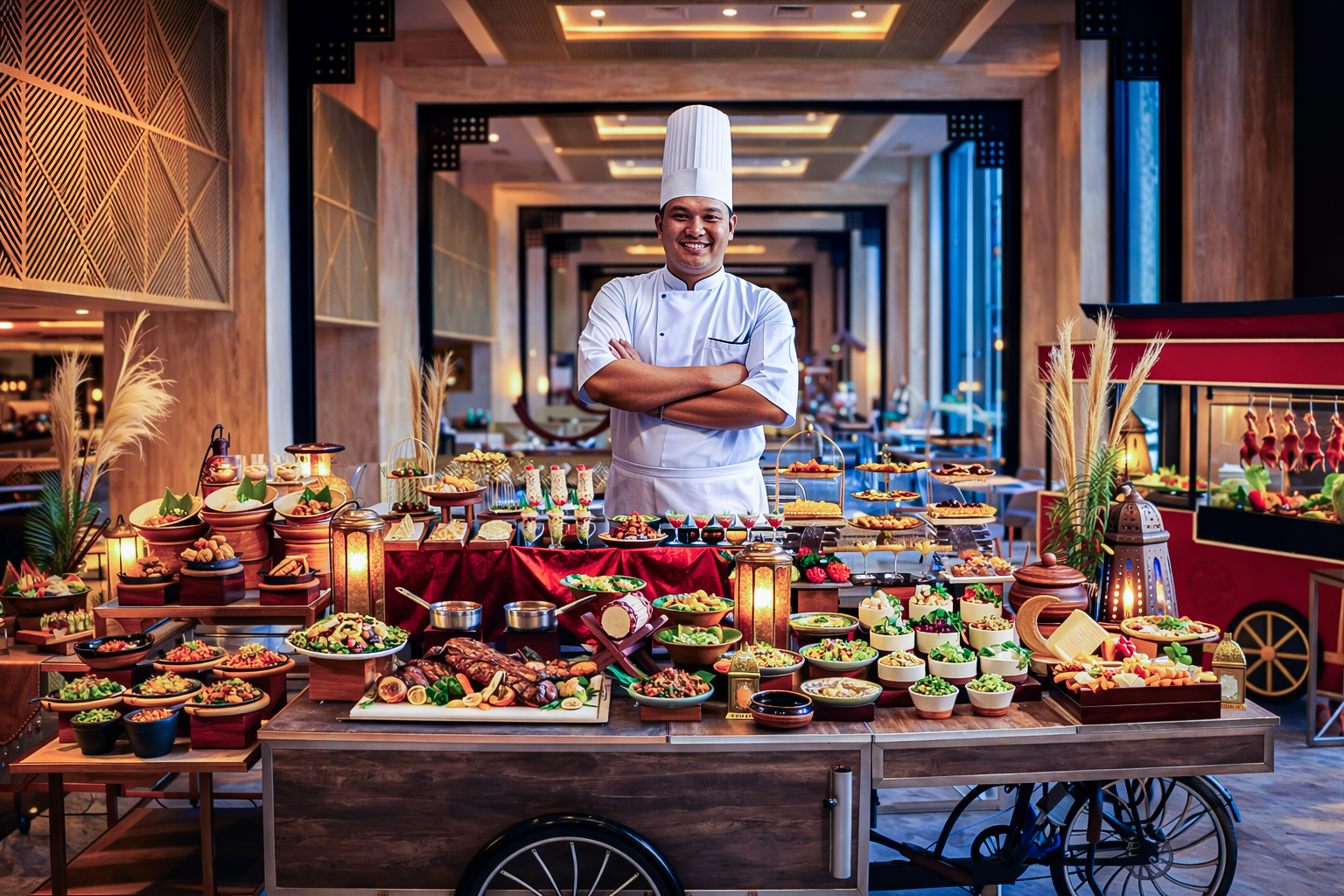 Iftar buffet di Aston Sentul Lake Resort &amp; Conference Center