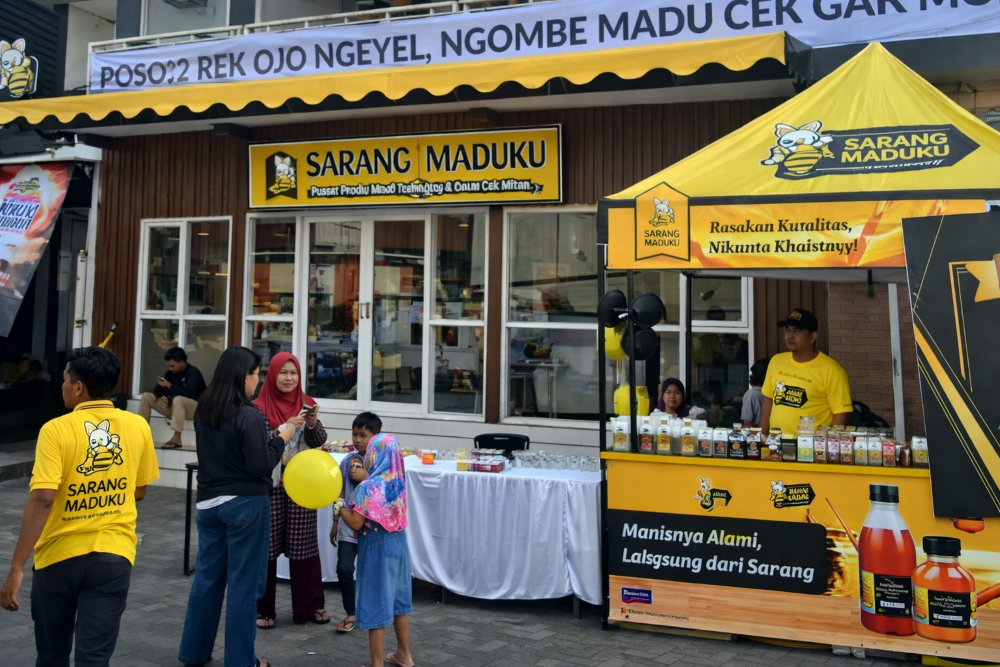 BARU DI MALANG: Sarang Maduku baru saja melakukan Grand Opening di tanggal 19 Februari lalu. 