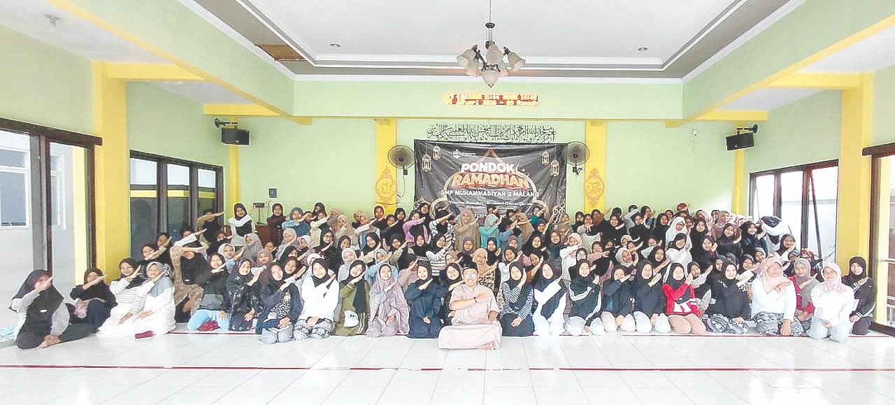 ANTUSIAS: Siswa SMP Muhammadiyah Inovasi mengikuti Baitul Arqam selama tiga hari pada 25&ndash;27 Februari 2026.