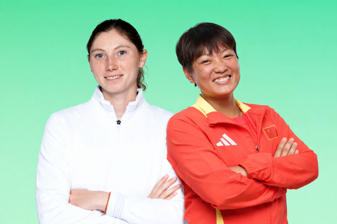 DUET SENGIT: Cristina Bucsa (kiri) dan Jiang Xinyu (kanan) akan berhadapan dengan pasangan Janice/Piter pada semifinal Merida Open 2026. (WTA Tennis)