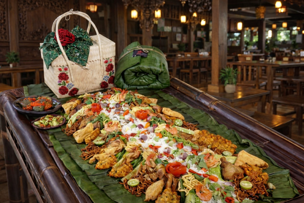 MENU BARU: Sego Sambal Cak Uut hadirkan menu Nasi Liwet Gulung yang dapat dinikmati sebagai menu utama buka puasa bersama. (Instagram: segosambelcakuut)