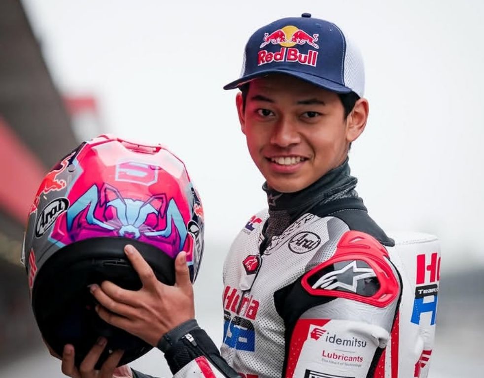 PROSPEK MASA DEPAN: Veda Ega Pratama mendapat sokongan dari Red Bull.
