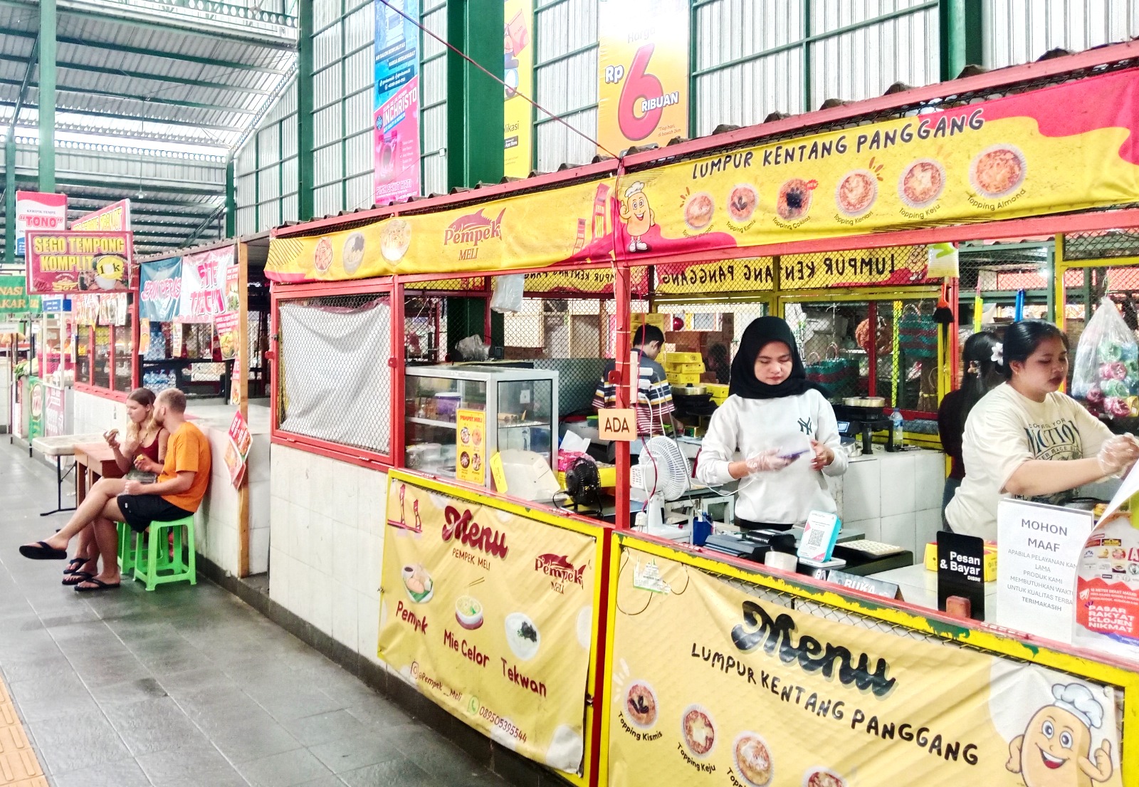 BAKAL DIPERLUAS: Pasar Klojen menjadi salah satu tempat yang ditunjuk sebagai percontohan program digitalisasi pasar rakyat.  ANDIKA SATRIA PERDANA / RADAR MALANG