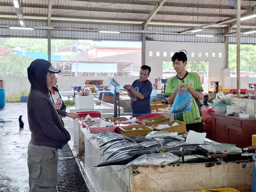 MINIM: Hasil tangkapan nelayan yang masuk Kios Ikan Nelayan (KIN) Pelabuhan Pondokdadap, Dusun Sendangbiru, Desa Tambakrejo, Kecamatan Sumbermanjing Wetan didominasi ikan kecil.   