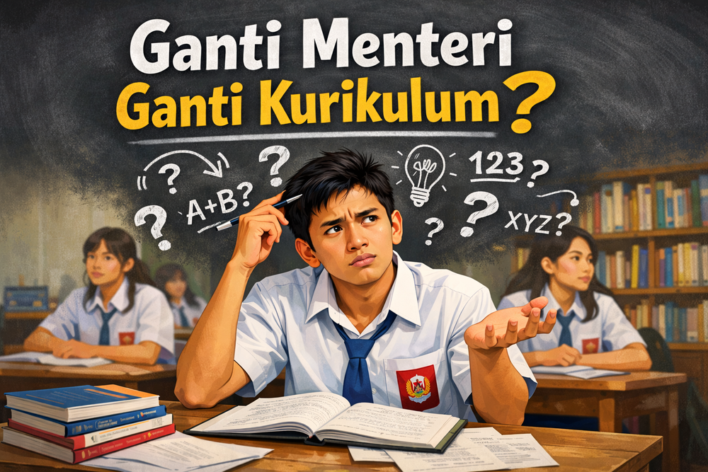 TRANSFORMASI PENDIDIKAN: Pergantian kurikulum bertujuan untuk menyesuaikan sistem pendidikan dengan perkembangan zaman dan meningkatkan kualitas. (Chat GPT)