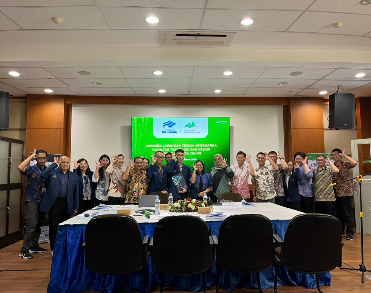 Asesmen Lapangan Akreditasi Prodi Teknik Informatika Universitas Ma Chung
