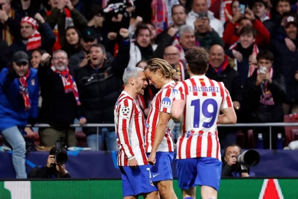 DOMINAN: Atletico Madrid menang telak 5-2 atas Tottenham Hotspur (11/3).