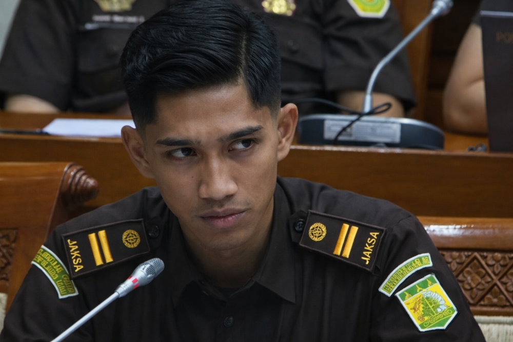 MINTA MAAF: JPU Arvian meminta maaf atas penyalah gunaan kekuasaan pada kasus narkoba ABK Batam. (Sumber: Detik.com)