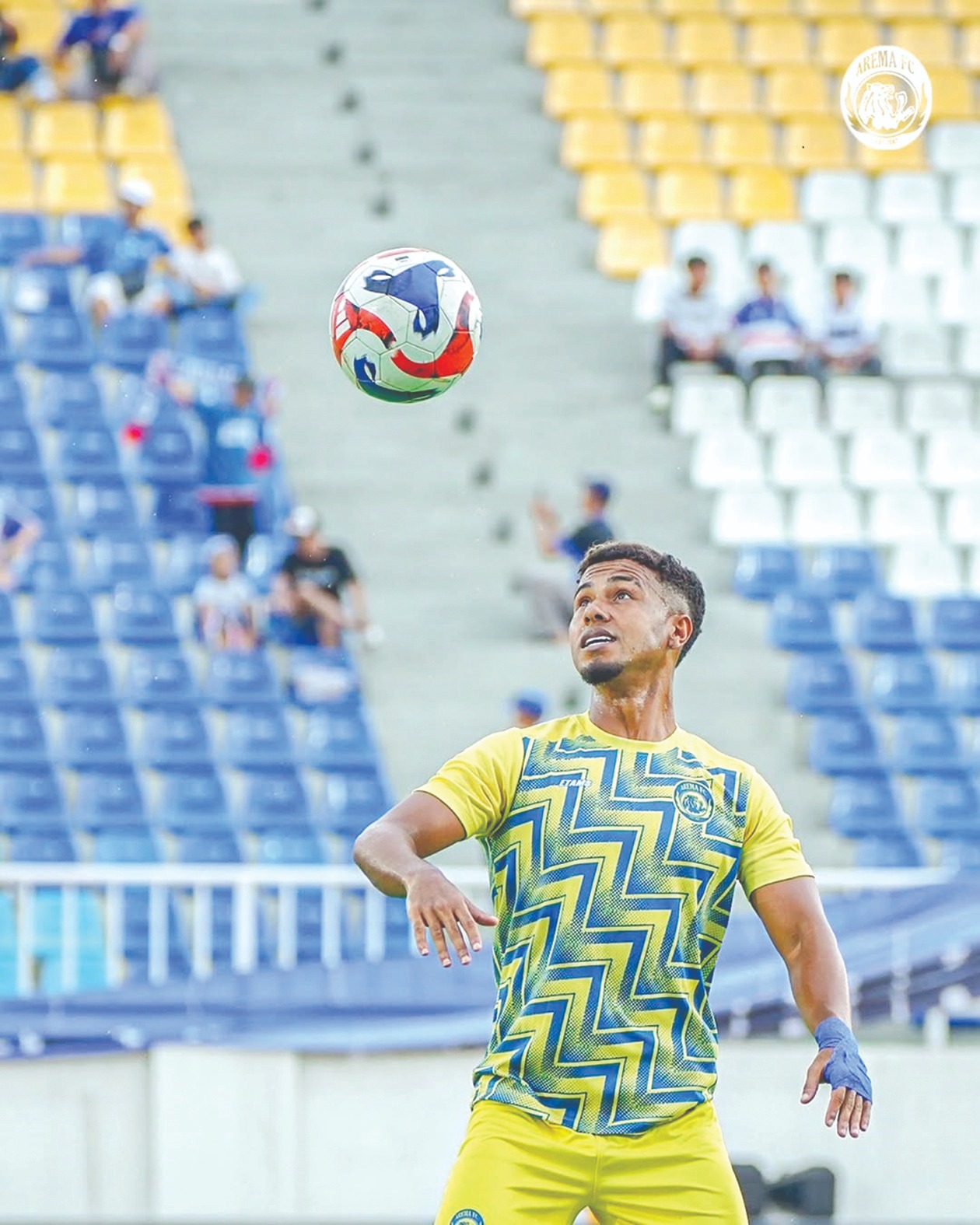 CEPAT LAKUKAN PENYESUIAN: Gabriel Silva beberapa kali merasakan jadwal laga yang padat sebelum bergabung dengan Arema FC.