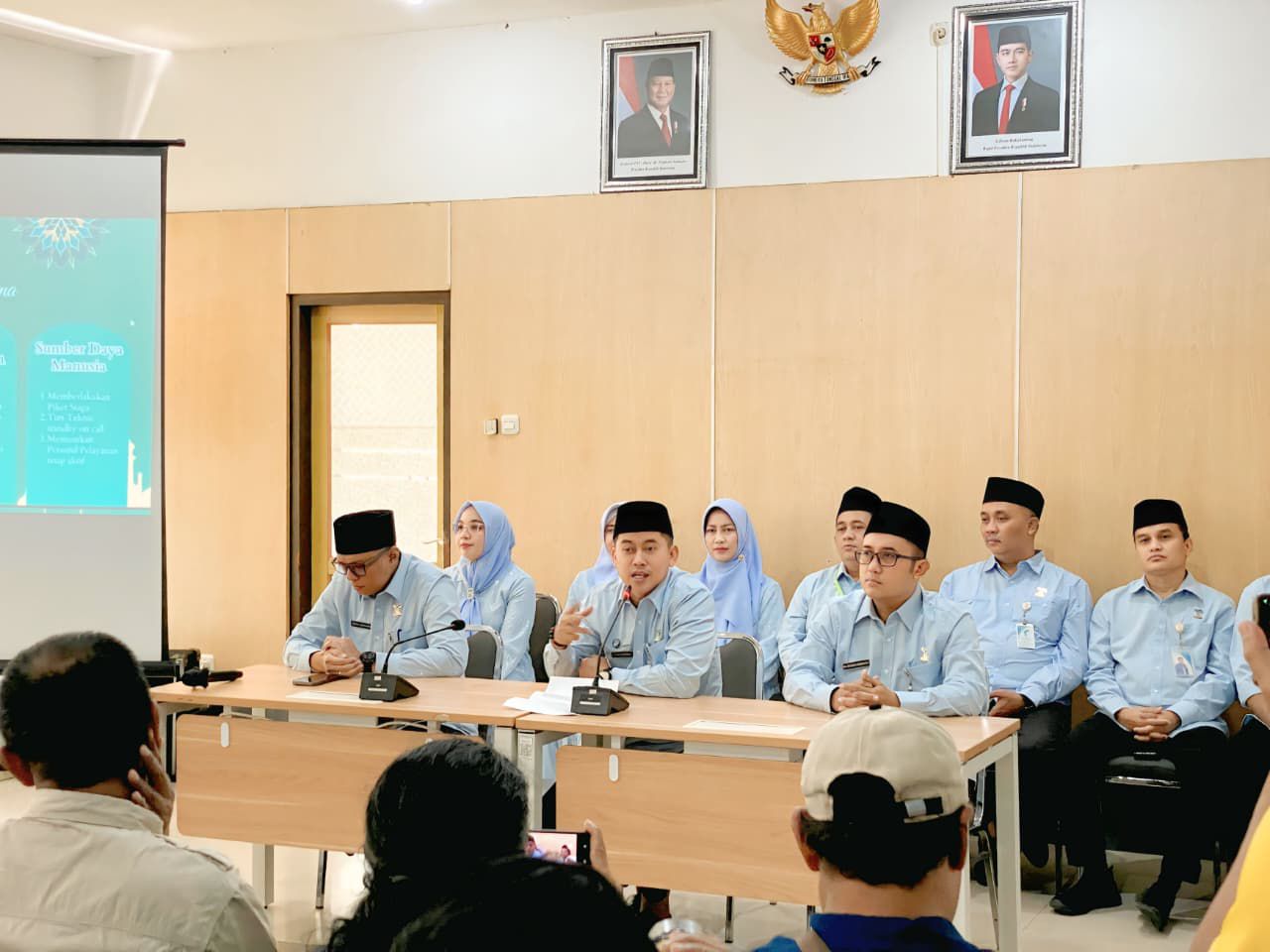 UNTUK WARGA: Direktur Utama PerumdaTugu Tirta Priyo Sudibyo, SE, S.Sos, MM menegaskan bahwa kesiapan ini merupakan bagian dari komitmen perusahaan dalam menjaga kontinuitas pelayanan air minum.