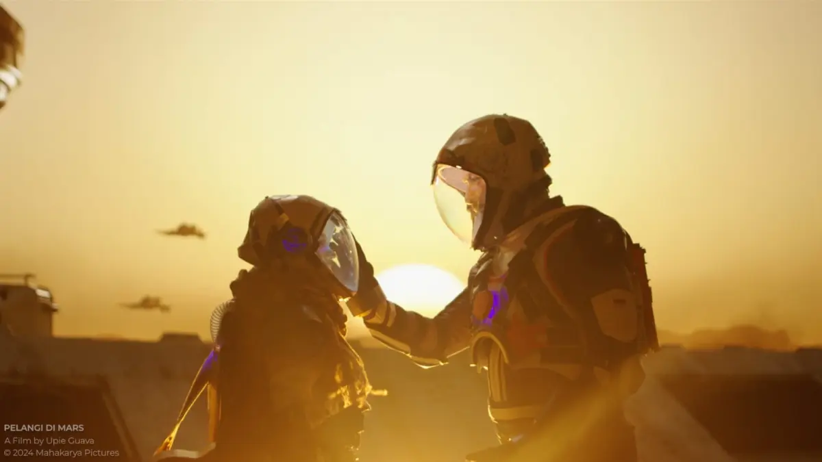 SEGERA TAYANG: Film Sci-Fi Pelangi di Mars bakal menjadi hiburan keluarga saat Lebaran kali ini.