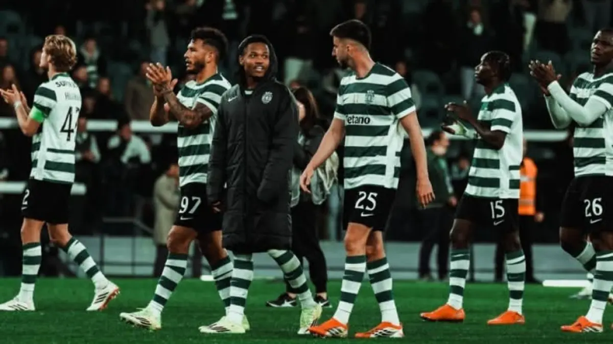 MELENGGANG: Sporting Lisbon menang telak atas Bodo/Glimt dengan agregat 5-3 dan lolos ke babak selanjutnya.