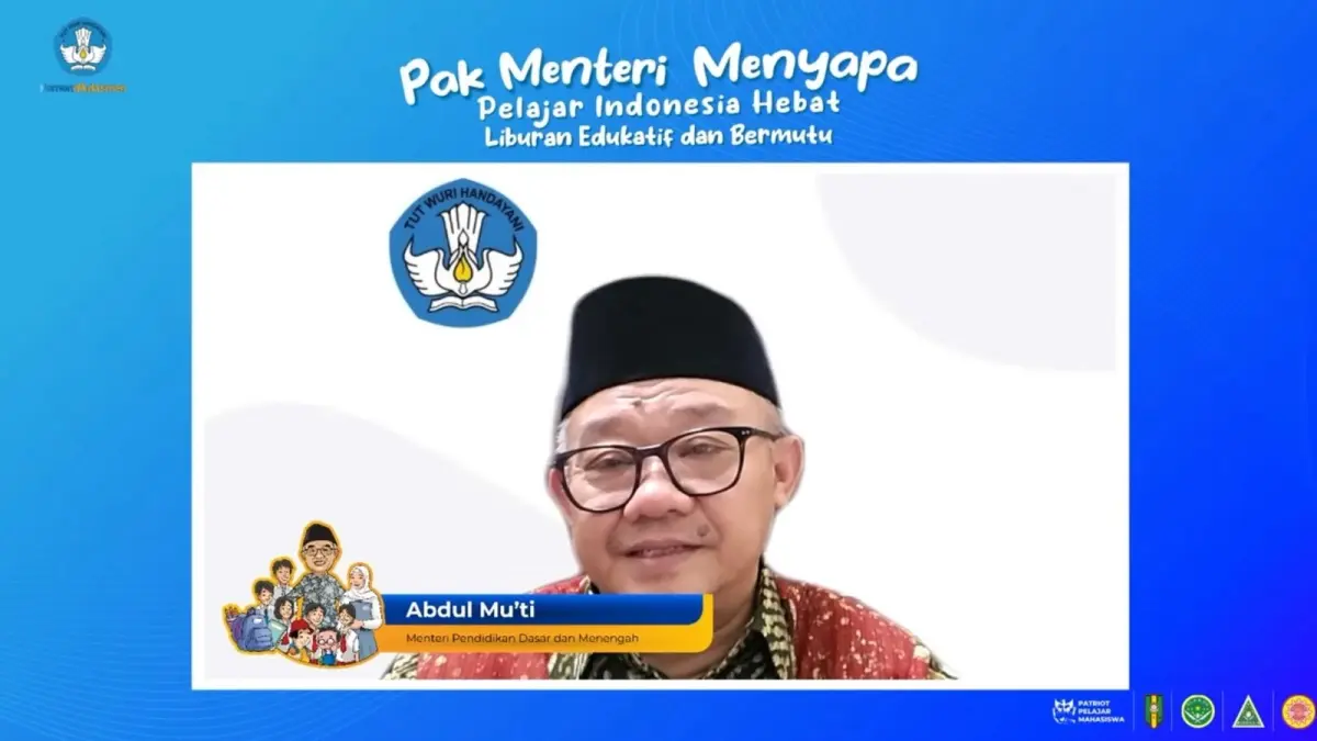 Mendikdasmen menghadiri forum Pak Menteri Menyapa. (Dok. Kemendikdasmen)