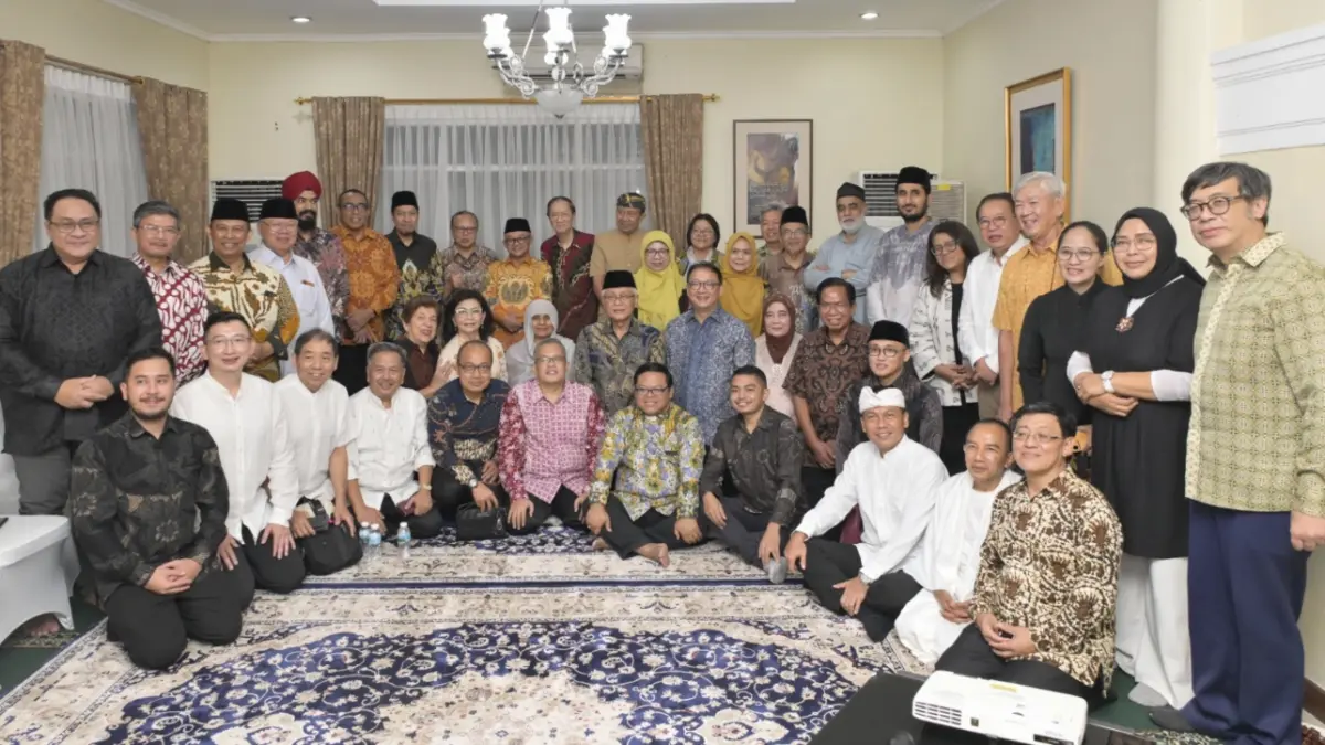 PERKUAT MODERASI: Mendikdasmen menghadiri acara ICRP guna memperkuat nilai kebangsaan. (Dok. Kemendikdasmen)