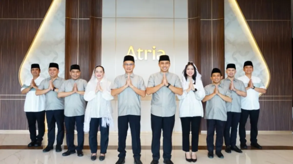 SEHATI: Dalam menyambut Hari Raya Idul Fitri 1447 H, manajemen Atria Hotel Malang menyampaikan ucapan selamat kepada seluruh masyarakat serta para tamu yang merayakan hari kemenangan setelah menjalani ibadah puasa di bulan Ramadan.