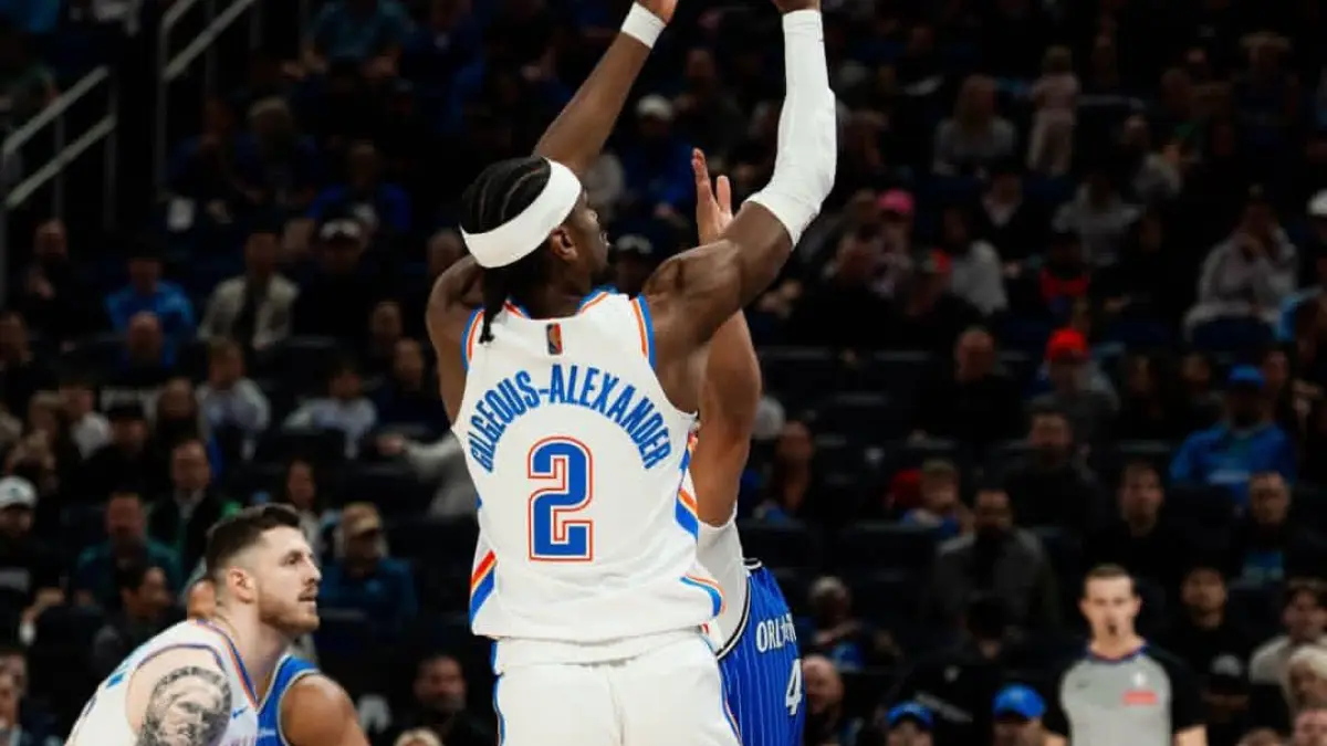 40 poin dari SGA! Bawa Thunder raih kemenangan ke-10 beruntun atas Magic 113-108. (Instagram @okcthunder)