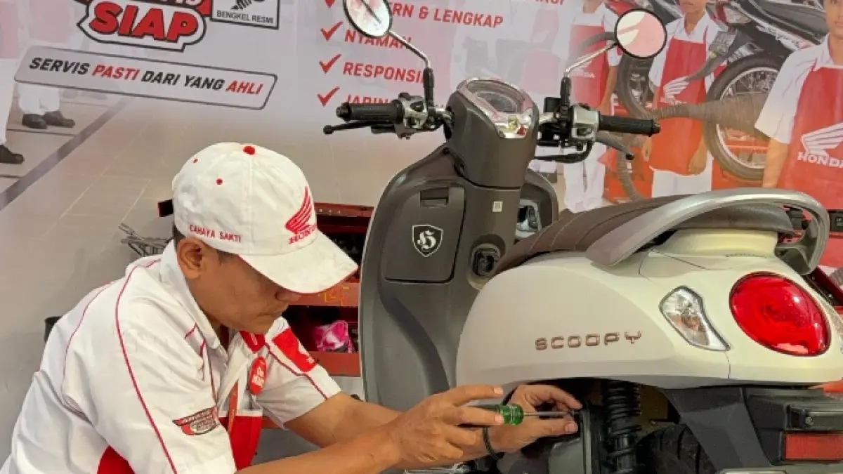 CEK LANGSUNG: Layanan MPM Honda Jatim di Jalur Mudik Jawa Timur.