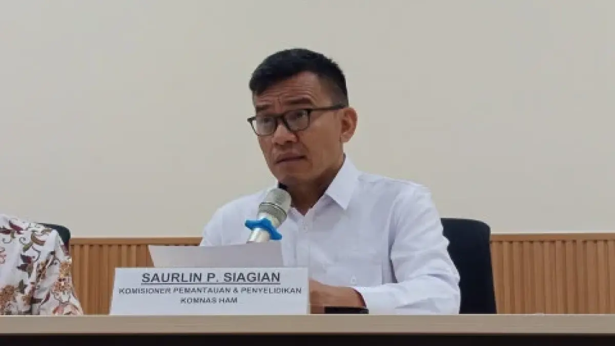 PREDIKSI KASUS TEROR: Komnas HAM turun tangan kasus air keras Andrie Yunus, indikasi upaya pembunuhan berencana. (Sumber: SINDONews)