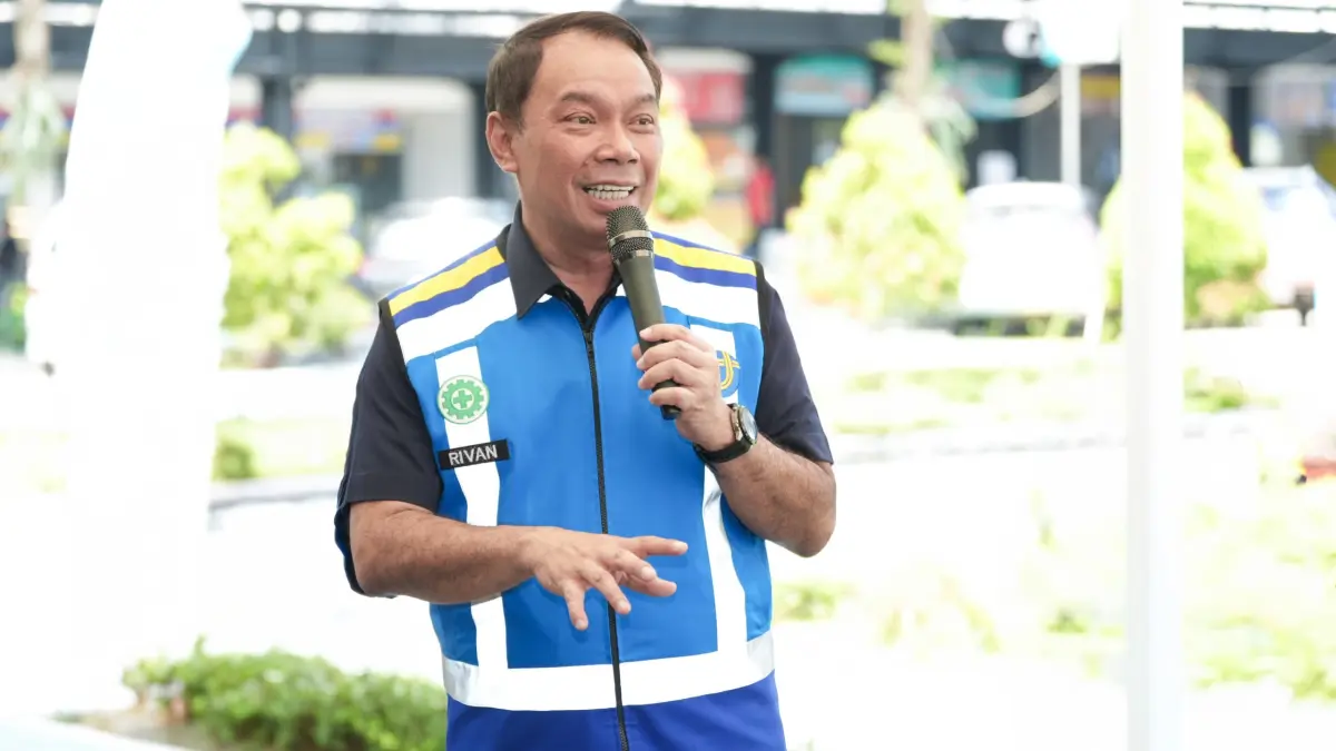 Direktur Utama PT Jasa Marga (Persero) Tbk Rivan A. Purwantono