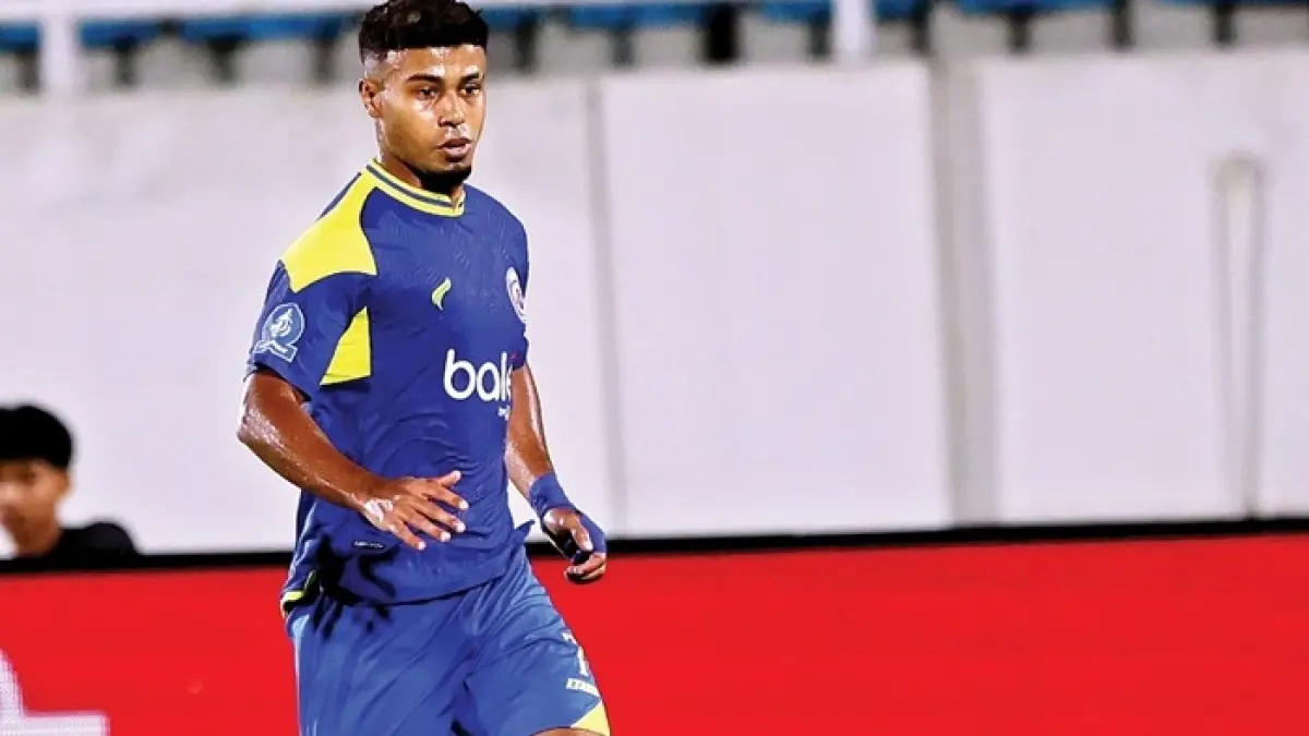 

TERMOTIVASI: Winger Arema FC Gabriel Silva bertekad tampil maksimal dalam laga sisa BRI Super League.